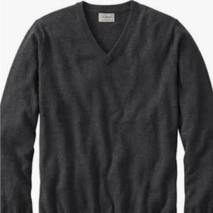 NWOT! Never worn! Charcoal gray merino wool sweater